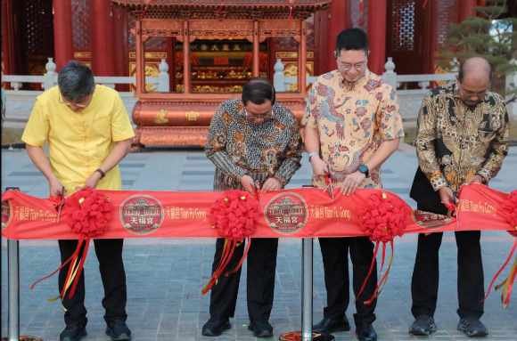 Resmikan Kelenteng Tian Fu Gong, Gubernur Pramono Anung Dorong PIK 2 Jadi Destinasi Wisata Religi dan Budaya Unggulan
