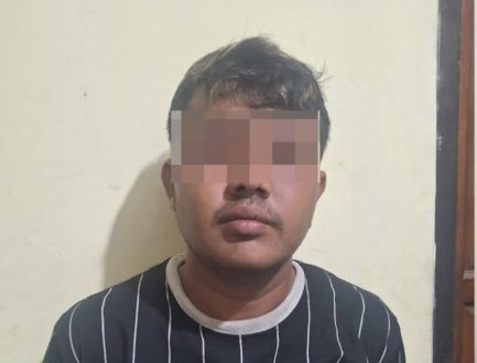 TIM SANCANG POLRES GARUT AMANKAN PEMUDA BAWA SENJATA TAJAM SAAT PATROLI KRYD MALAM HARI